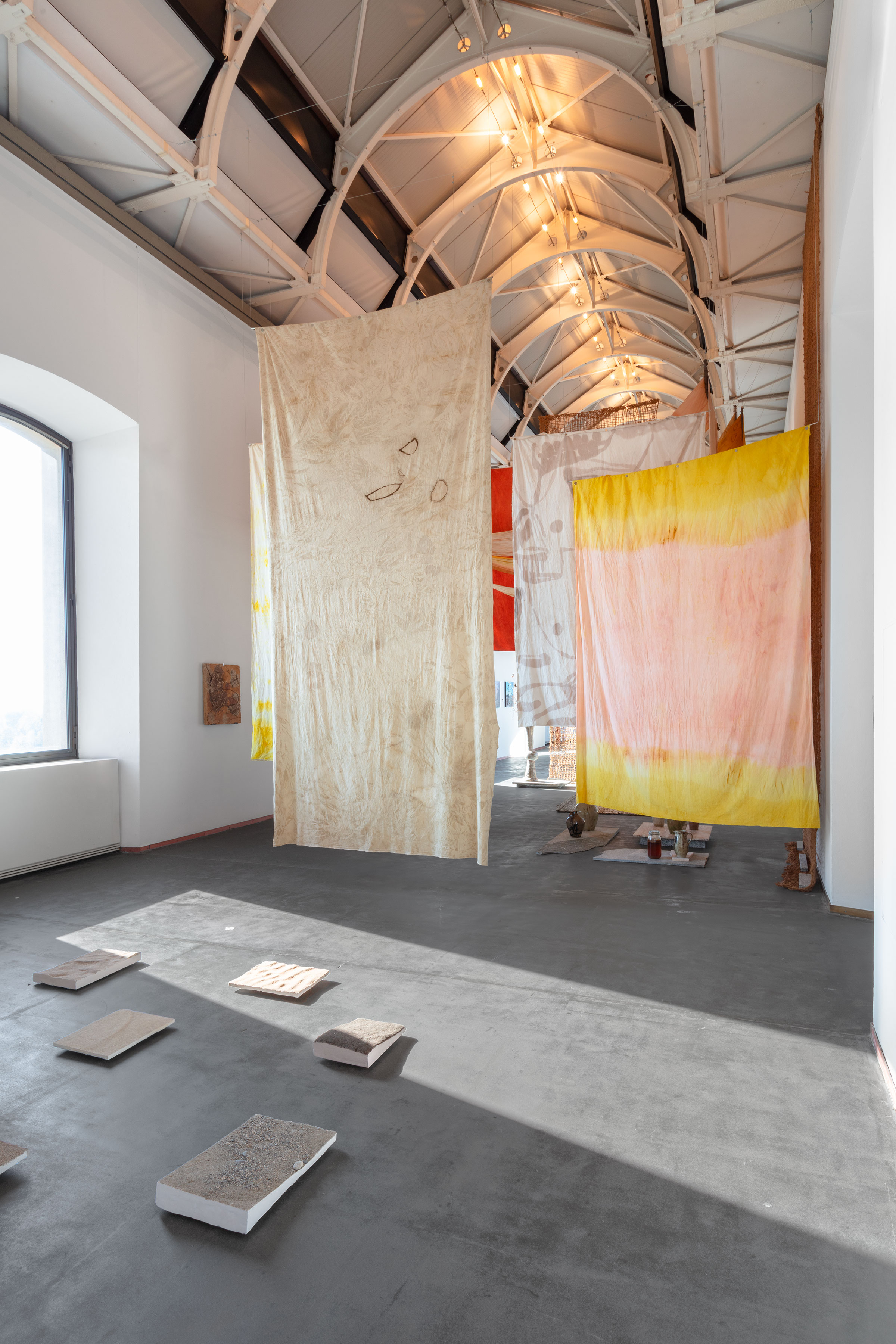 Renato Leotta, Gipsoteca, 2012-ongoing; Natsuko Uchino, House of Backwash, 2024 (detail)